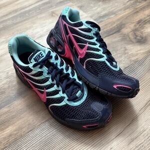 Nike Air Max Torch 4 Women’s Size 9 Midnight Navy Pink Blast Teal Running Shoes